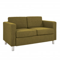 OSP Home Furnishings PAC52-M17 Pacific LoveSeat In Green Fabric